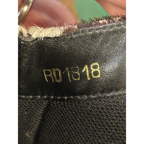 Durango Tooled Cowhide Pony Calf Hair On Hide Cowgirl Cowboy Boots 7.5 RD 1818 - Picture 9 of 16